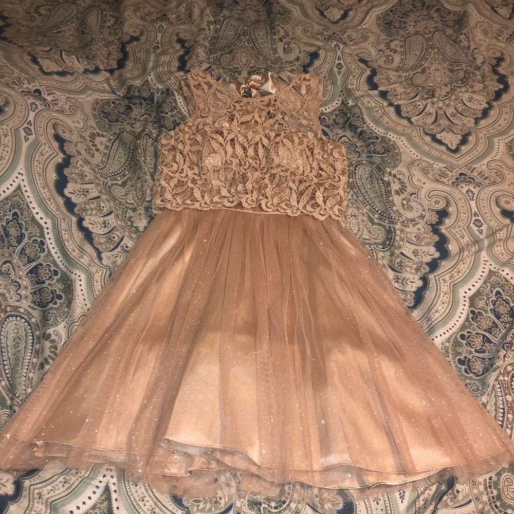Gold Formal/Party Dress